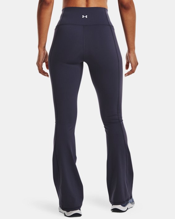 Women's UA Meridian Flare Pants, Gray, pdpMainDesktop image number 1